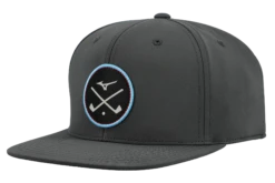 Mizuno Crossed Clubs Snapback Golf Hat -Mizuno 260385 9292