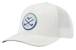 Mizuno Crossed Clubs Meshback Golf Hat