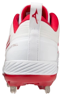 Mizuno Sweep 6 Low Women's Metal Softball Cleat -Mizuno 320662 0010 05