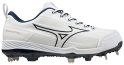 Mizuno Sweep 6 Low Women's Metal Softball Cleat -Mizuno 320662 0051 06