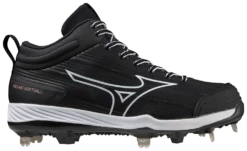 Mizuno Sweep 6 Mid Women's Metal Softball Cleat -Mizuno 320663 9000 06