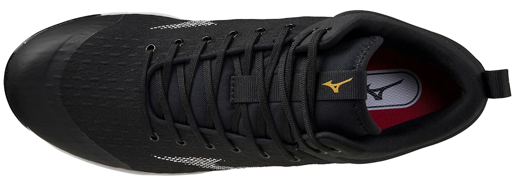 Mizuno Dominant 4 Mid Men's Metal Baseball Cleat 6 Mizuno Dominant 4 Mid Men's Metal Baseball Cleat - Image 4