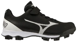 Mizuno Wave Lightrevo TPU Youth Molded Low Baseball Cleat -Mizuno 320674 9000 06