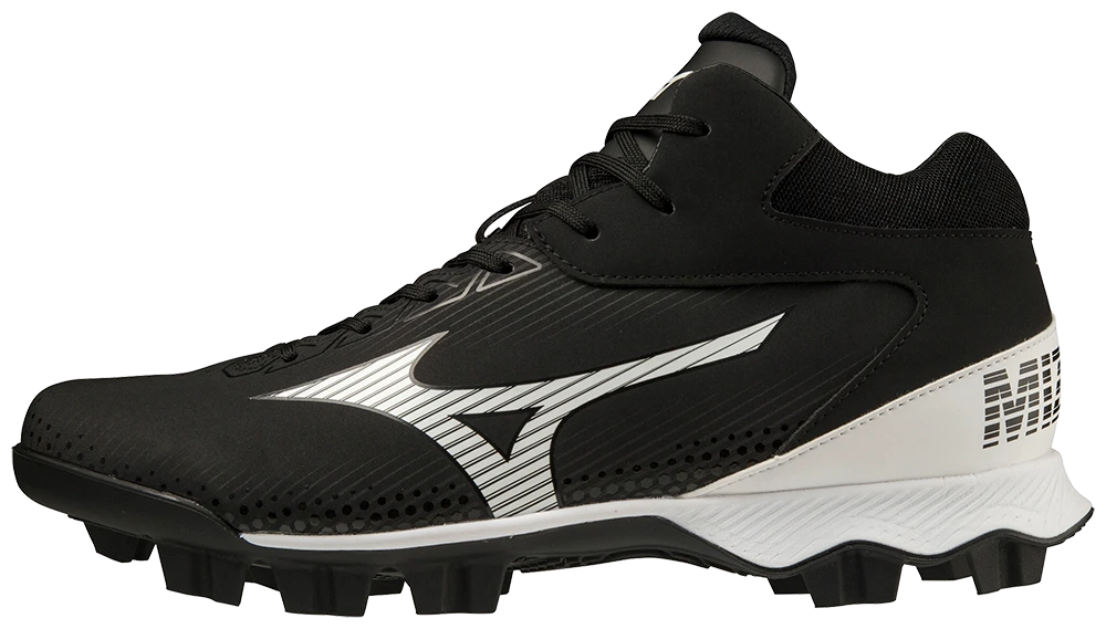 Mizuno Wave Lightrevo TPU Men's Molded Mid Baseball Cleat 3 Mizuno Wave Lightrevo TPU Men's Molded Mid Baseball Cleat