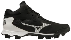 Mizuno Wave Lightrevo TPU Men's Molded Mid Baseball Cleat 10 Mizuno Wave Lightrevo TPU Men's Molded Mid Baseball Cleat -Mizuno 320675 9000 03