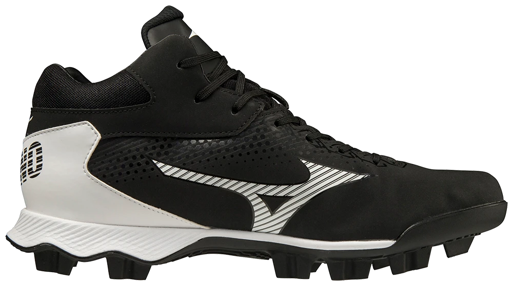 Mizuno Wave Lightrevo TPU Men's Molded Mid Baseball Cleat 5 Mizuno Wave Lightrevo TPU Men's Molded Mid Baseball Cleat - Image 3