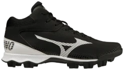 Mizuno Wave Lightrevo TPU Men's Molded Mid Baseball Cleat 13 Mizuno Wave Lightrevo TPU Men's Molded Mid Baseball Cleat -Mizuno 320675 9000 06