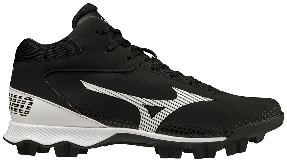 Mizuno Wave Lightrevo TPU Men's Molded Mid Baseball Cleat 8 Mizuno Wave Lightrevo TPU Men's Molded Mid Baseball Cleat - Image 6