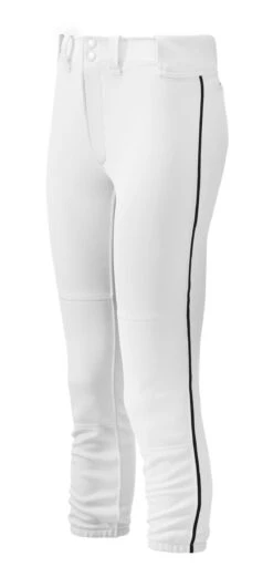 Mizuno Women's Belted Piped Softball Pant -Mizuno 350314 0090