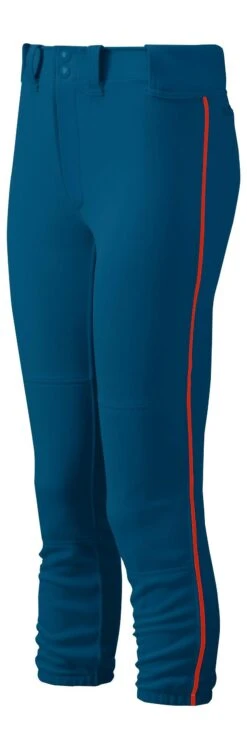 Mizuno Women's Belted Piped Softball Pant -Mizuno 350314 5110