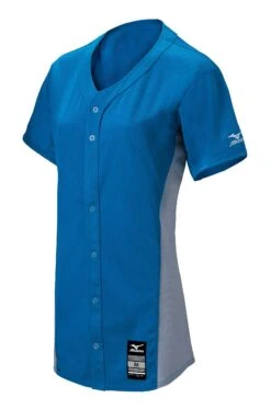 Mizuno Pro Full Button Game Jersey 24 Mizuno Pro Full Button Game Jersey -Mizuno 350581 5291