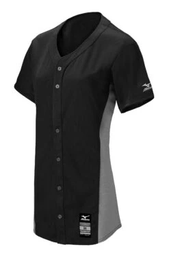 Mizuno Pro Full Button Game Jersey 18 Mizuno Pro Full Button Game Jersey -Mizuno 350581 9091