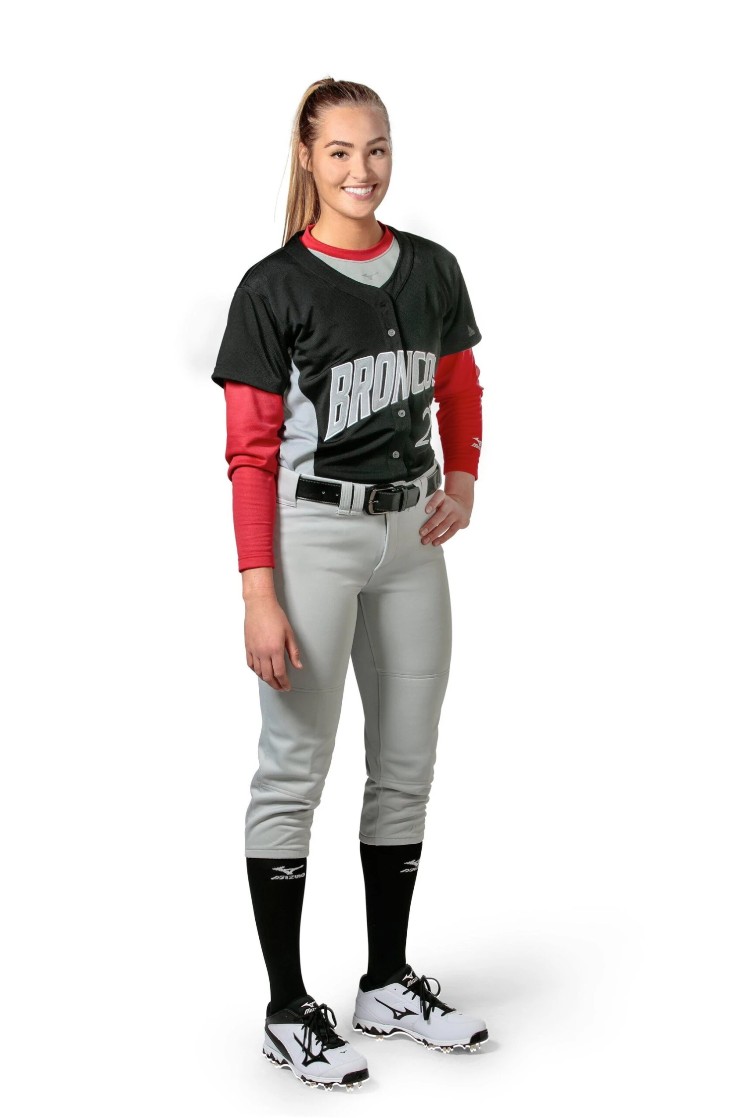 Mizuno Pro Full Button Game Jersey 9 Mizuno Pro Full Button Game Jersey - Image 7