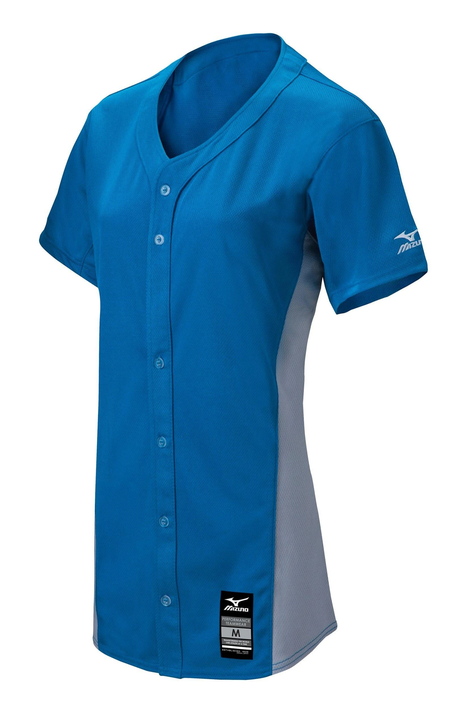 Mizuno Girls Pro Full Button Game Softball Jersey 13 Mizuno Girls Pro Full Button Game Softball Jersey - Image 11