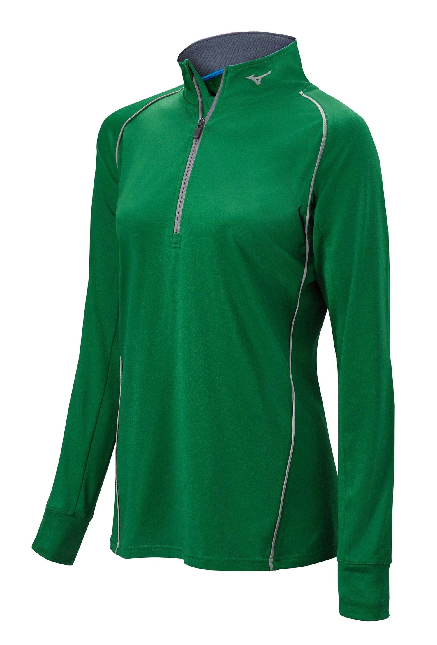 Mizuno Women's Comp 1/2 Zip Long Sleeve Pullover 11 Mizuno Women's Comp 1/2 Zip Long Sleeve Pullover - Image 9