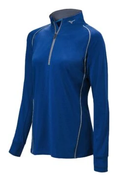 Mizuno Women's Comp 1/2 Zip Long Sleeve Pullover 28 Mizuno Women's Comp 1/2 Zip Long Sleeve Pullover -Mizuno 350589 5151