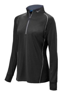Mizuno Women's Comp 1/2 Zip Long Sleeve Pullover 20 Mizuno Women's Comp 1/2 Zip Long Sleeve Pullover -Mizuno 350589 9090