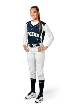 Mizuno Womens Elite 2-Button Game Jersey Sleeveless -Mizuno 350604 5100 02