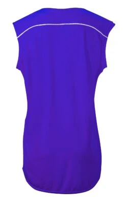 Mizuno Womens Elite 2-Button Game Jersey Sleeveless -Mizuno 350604 6000 01