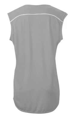 Mizuno Womens Elite 2-Button Game Jersey Sleeveless -Mizuno 350604 9100 01