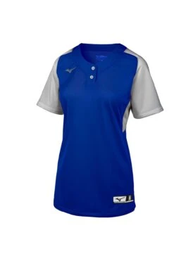 Mizuno Youth Aerolite 2-Button Softball Jersey -Mizuno 350716 5291