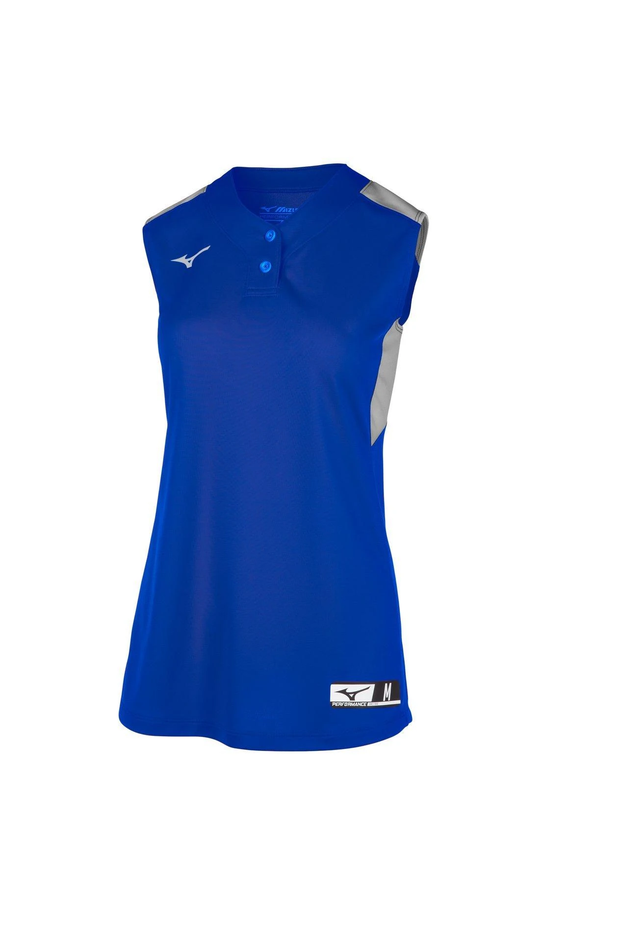 Mizuno Youth Aerolite 2-Button Sleeveless Softball Jersey 11 Mizuno Youth Aerolite 2-Button Sleeveless Softball Jersey - Image 9
