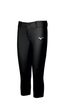 Mizuno Youth Girl's Belted Stretch Softball Pant -Mizuno 350783 9090