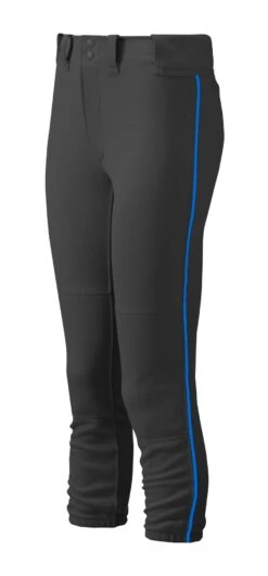 Mizuno Youth Girl's Belted Piped Softball Pant -Mizuno 350963 9052