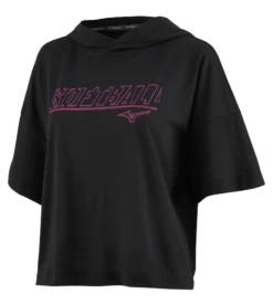 Mizuno Women's Short Sleeve Infinity Hoodie -Mizuno 351060 9090