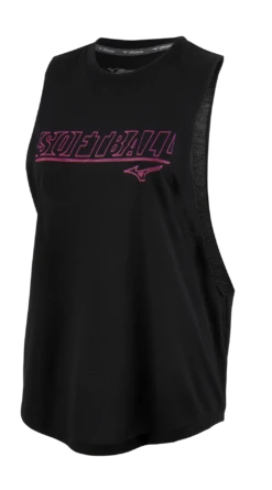 Mizuno Women's Muscle Graphic Tank -Mizuno 351064 9090