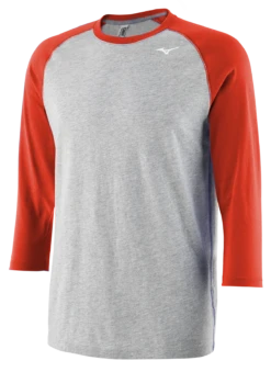 Youth Mizuno 3/4 Practice Tee