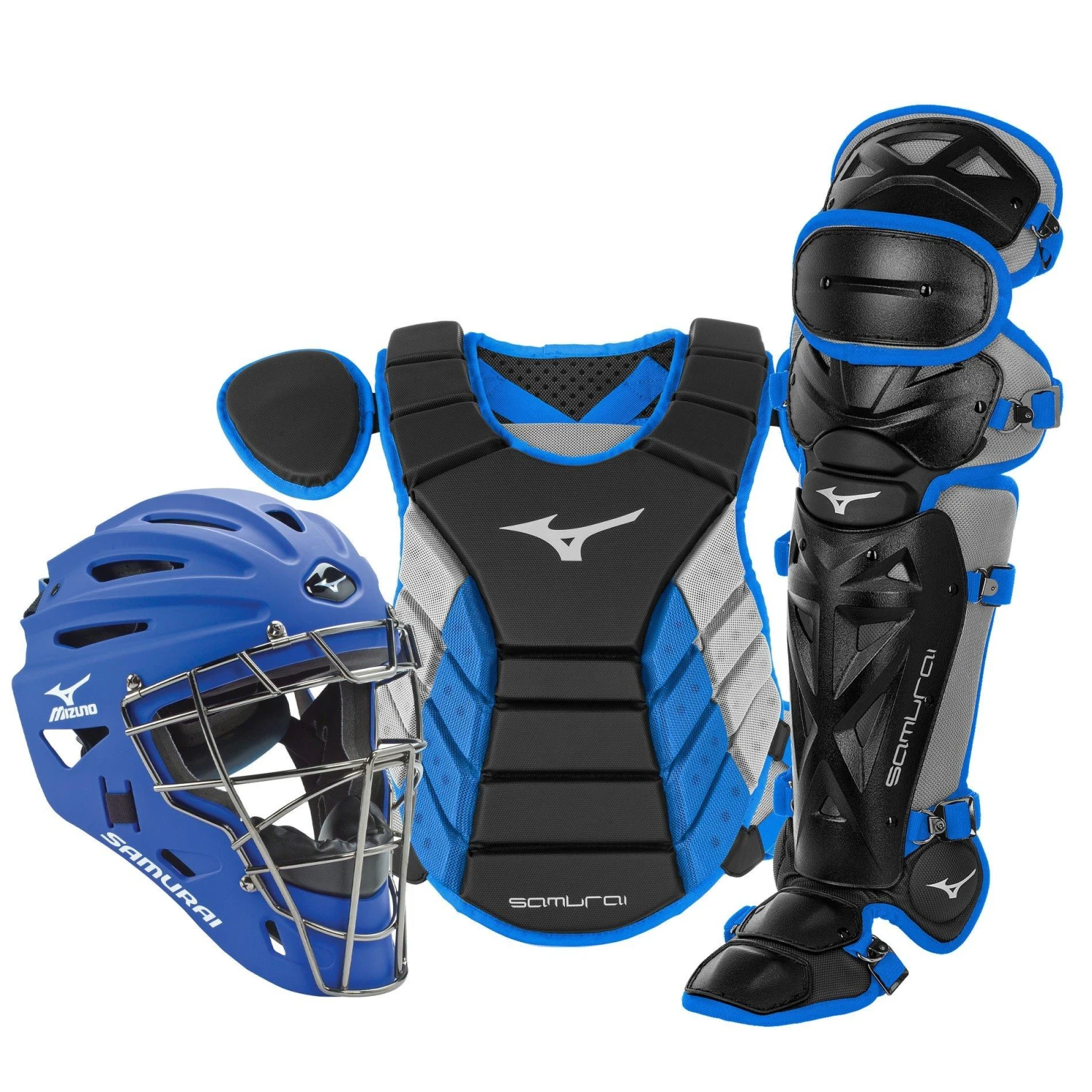 Mizuno Samurai Adult 16" Baseball Boxed Catcher's Gear Set 9 Mizuno Samurai Adult 16" Baseball Boxed Catcher's Gear Set - Image 7