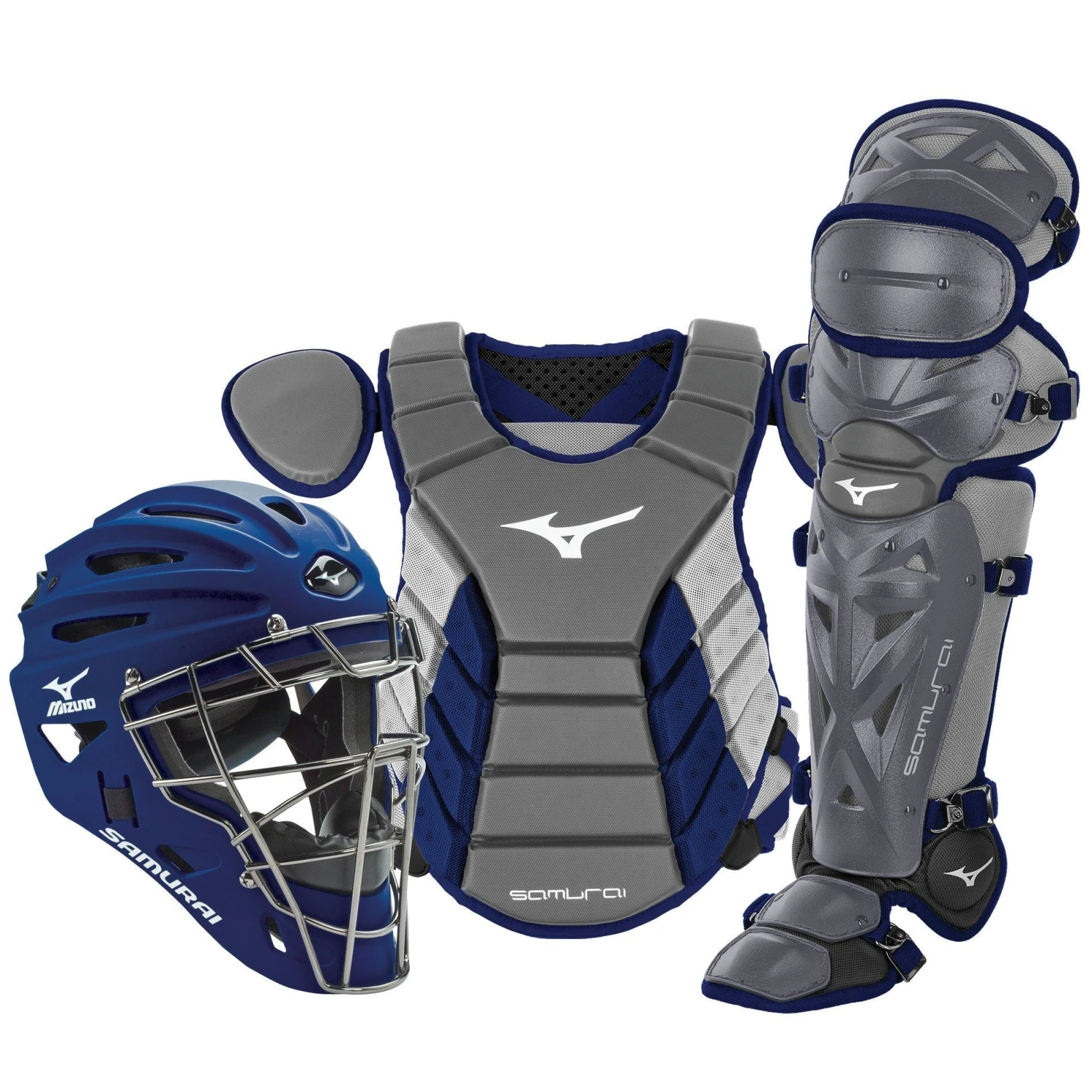 Mizuno Samurai Adult 16" Baseball Boxed Catcher's Gear Set 12 Mizuno Samurai Adult 16" Baseball Boxed Catcher's Gear Set - Image 10