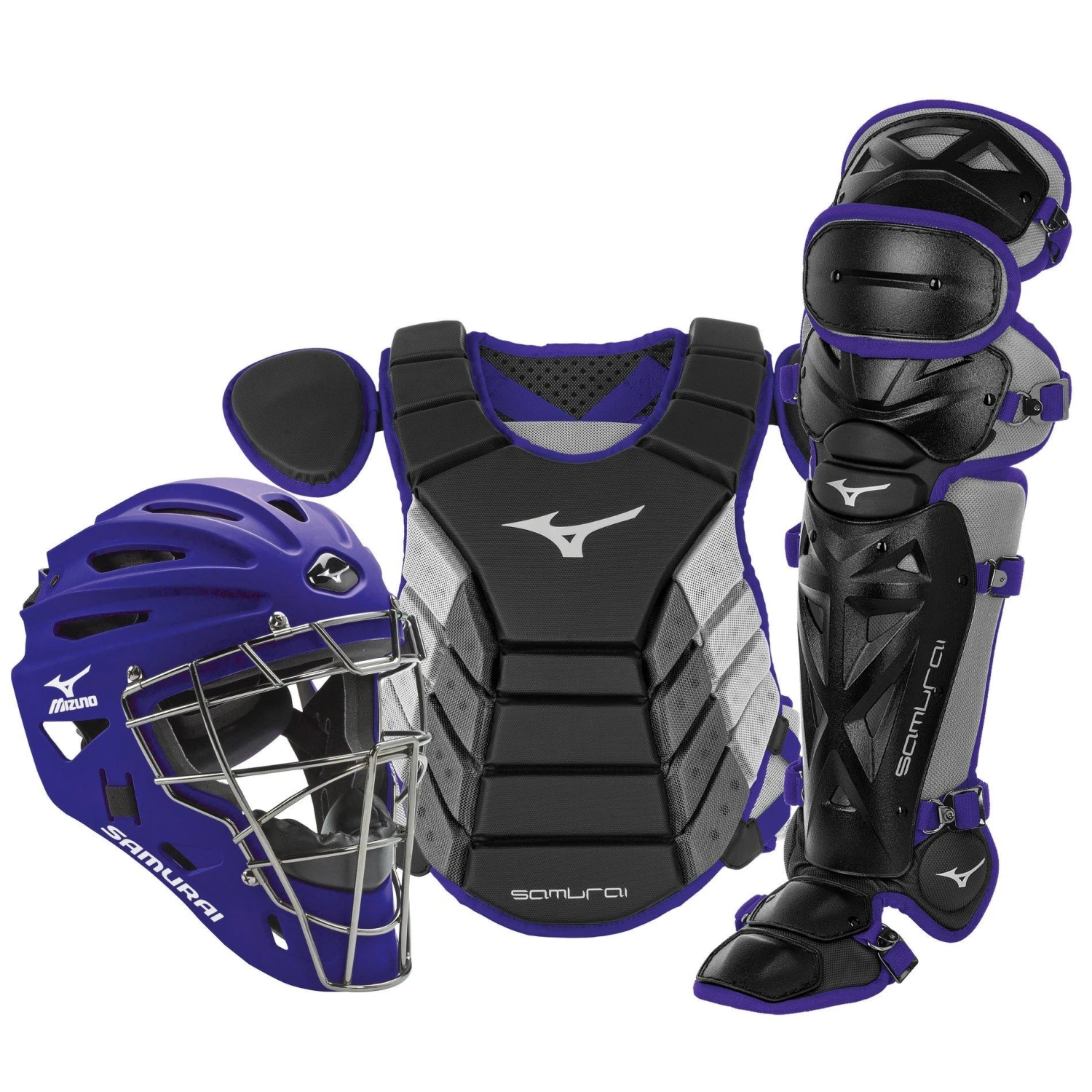 Mizuno Samurai Adult 15" Baseball Boxed Catcher's Gear Set 10 Mizuno Samurai Adult 15" Baseball Boxed Catcher's Gear Set - Image 8