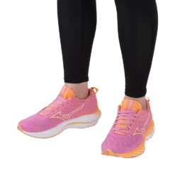 Mizuno Women's Wave Rider 26 Roxy Running Shoe -Mizuno 411386 6T00 10