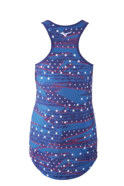 Mizuno Women's Printable Running Tank -Mizuno 421866 SM01 02