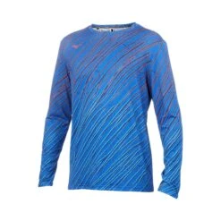 Mizuno Men's Printable Running Long Sleeve -Mizuno 421947 PR50