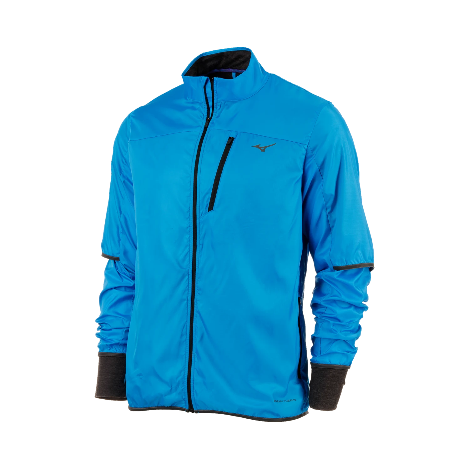 Mizuno Men's Breath Thermo® FZ Running Jacket 7 Mizuno Men's Breath Thermo® FZ Running Jacket - Image 5