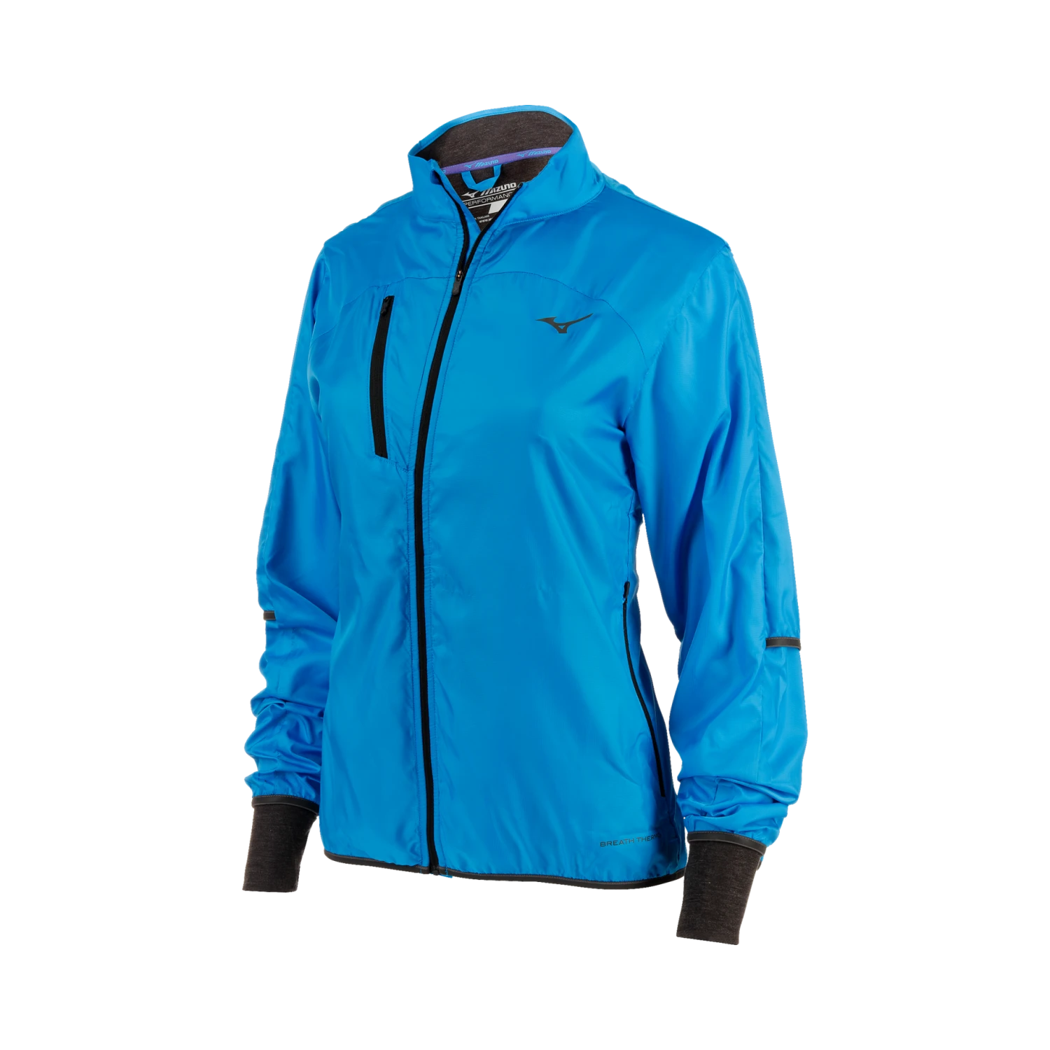 Mizuno Women's Breath Thermo® FZ Running Jacket 7 Mizuno Women's Breath Thermo® FZ Running Jacket - Image 5
