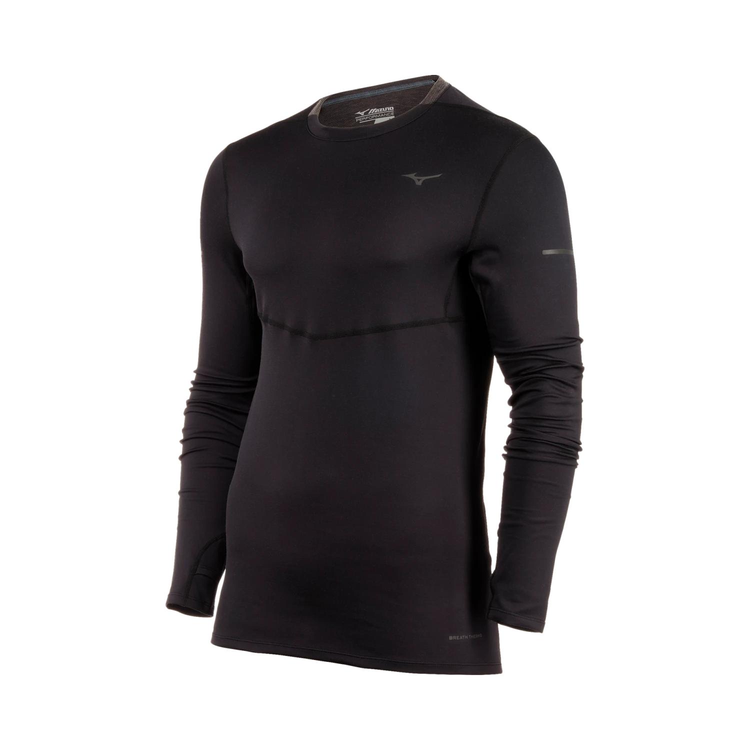 Mizuno Men's Breath Thermo® Running Long Sleeve 5 Mizuno Men's Breath Thermo® Running Long Sleeve - Image 3
