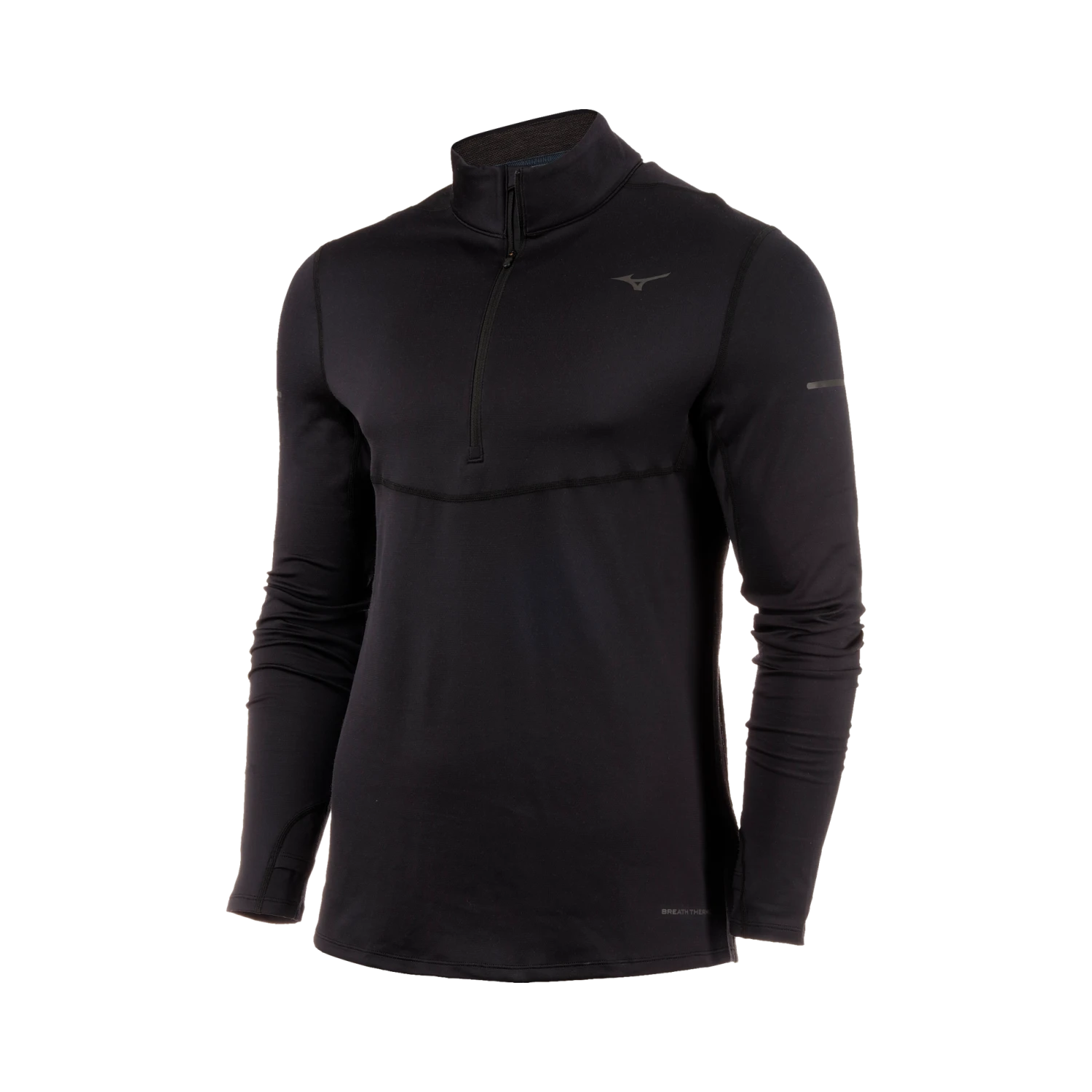 Mizuno Men's Breath Thermo® Running Half Zip 5 Mizuno Men's Breath Thermo® Running Half Zip - Image 3