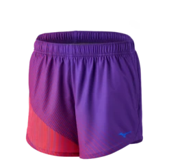 Mizuno Women's 5" Printable Running Short With Liner -Mizuno 422158 PR41