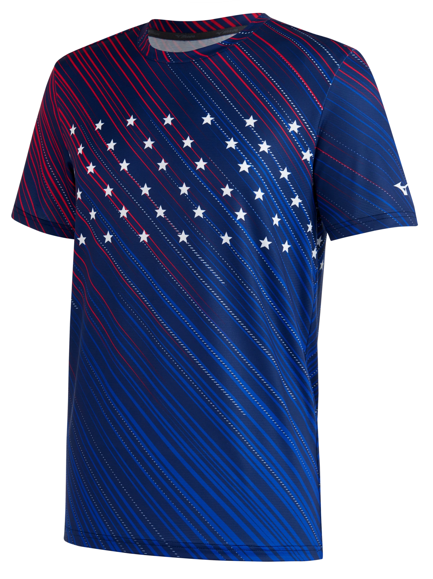 Mizuno Men's Printable ECO Short Sleeve Running Tee 3 Mizuno Men's Printable ECO Short Sleeve Running Tee