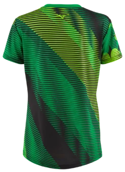 Mizuno Women's Printable ECO Short Sleeve Running Tee -Mizuno 422191 4L4L 02