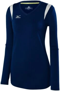 Mizuno Balboa 5.0 Long Sleeve Volleyball Jersey -Mizuno 440645 5173