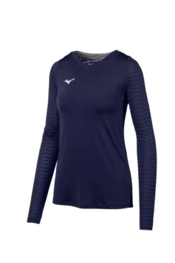 Mizuno Women's United Long Sleeve Volleyball Jersey -Mizuno 440724 5151