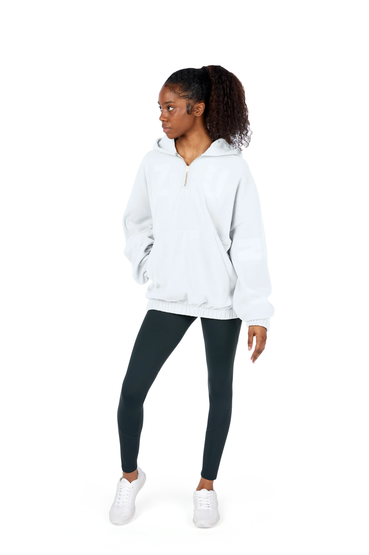 Mizuno Women's Lounger 1/4 Zip 5 Mizuno Women's Lounger 1/4 Zip - Image 3