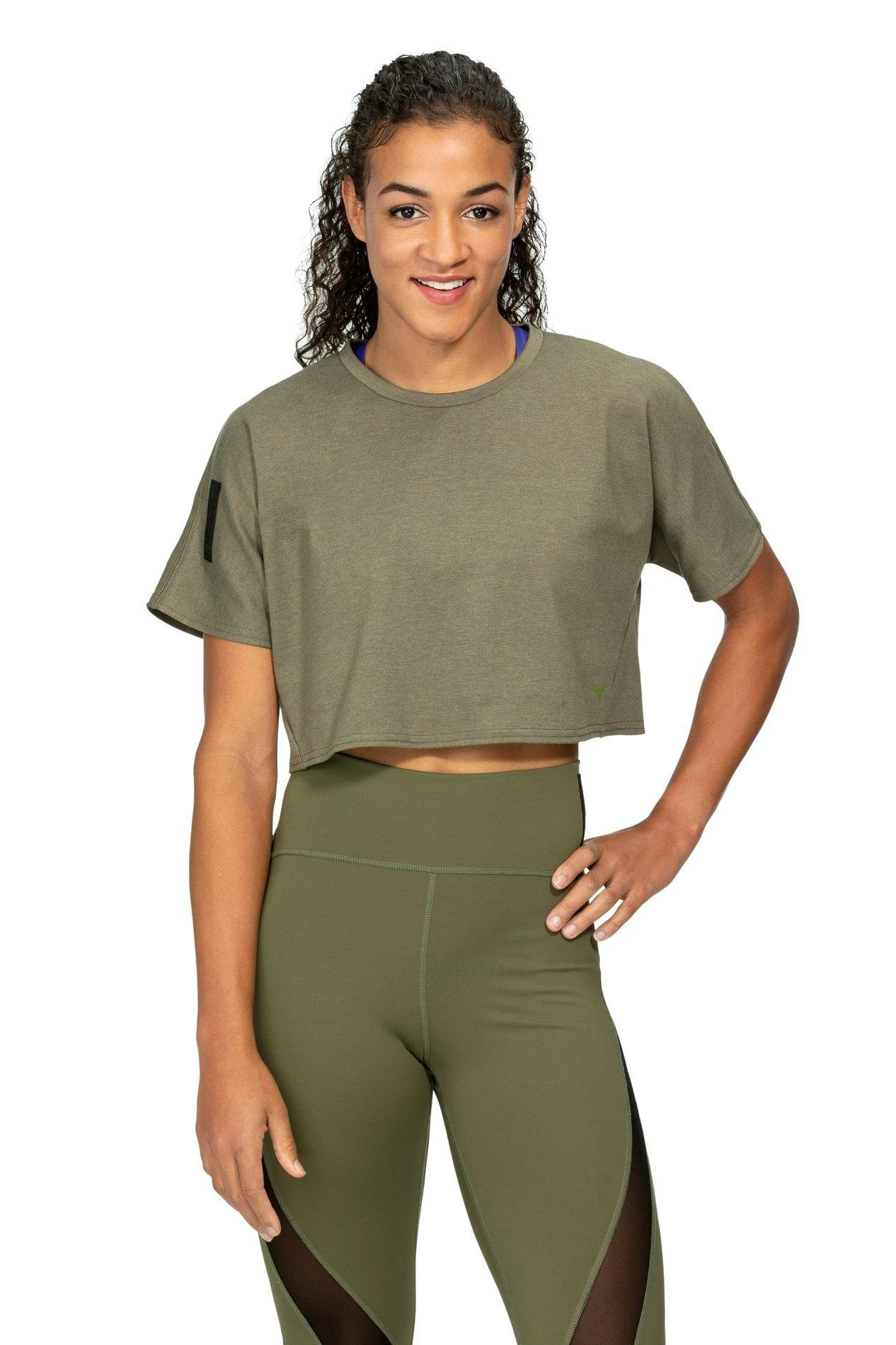 Mizuno Ronda Rousey Women's Kata Crop Tee 8 Mizuno Ronda Rousey Women's Kata Crop Tee - Image 6