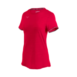 Mizuno Women's Athletic Eco Short Sleeve Tee -Mizuno 530128 1010