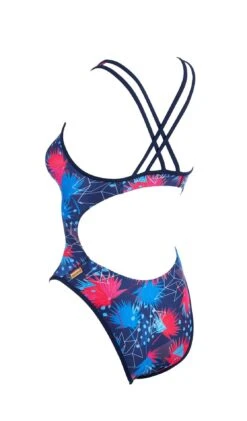 Mizuno EXER Women's Double Cross Back Swimsuit 15 Mizuno EXER Women's Double Cross Back Swimsuit -Mizuno 570053 5050 02